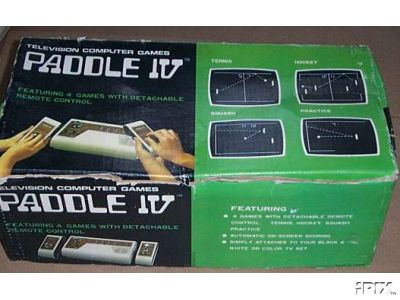 Television Computer Games Paddle IV